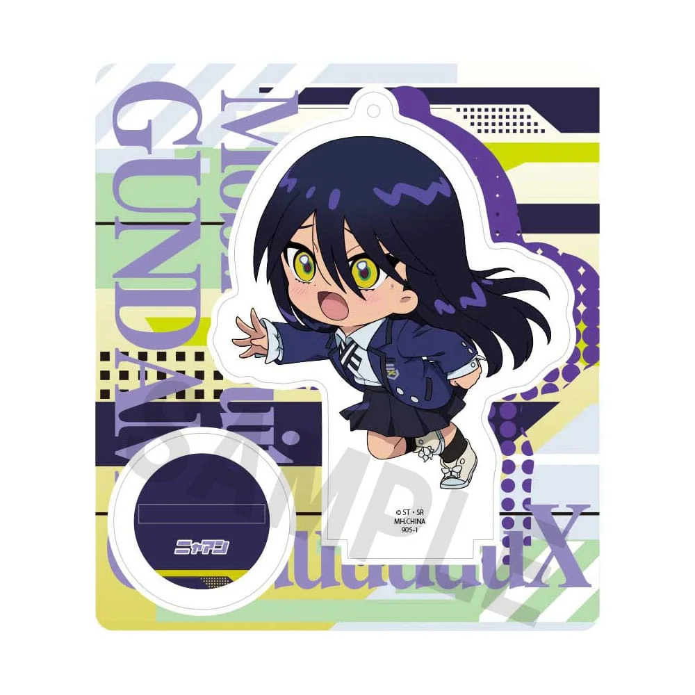 Mobile Suit Gundam GQuuuuuuX TokoToko Acrylic Figure 9cm Blind Box - 1 Unidade